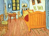 Bedroom Canvas Paintings - The Bedroom at Arles